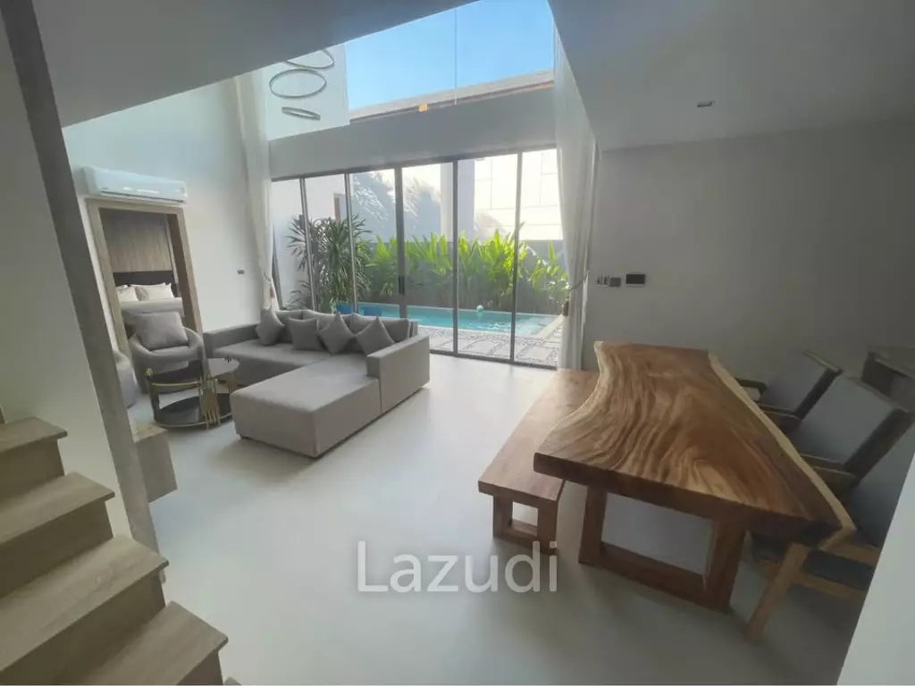 Modern 3-Bedroom Pool Villa for Sale at Zenithy Pool Villas, Thalang