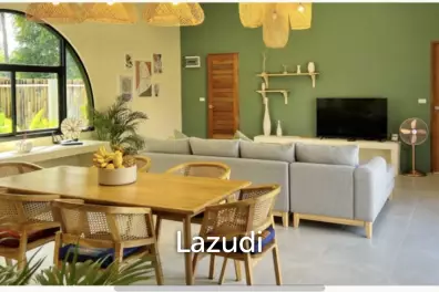 4-Bedroom Villa – Delivery February 2026 – 5 Minutes Walk to the Beach in Sri Thanu