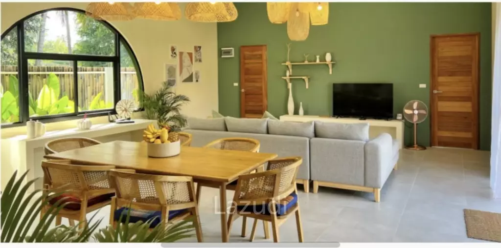 4-Bedroom Villa – Delivery February 2026 – 5 Minutes Walk to the Beach in Sri Thanu