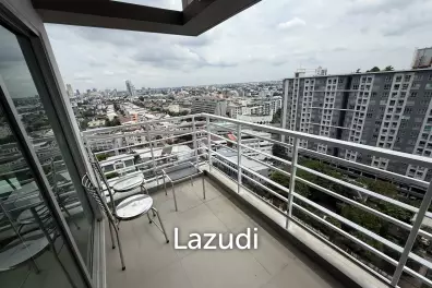 Spacious 2 Bedroom Condo in The Room Ratchada