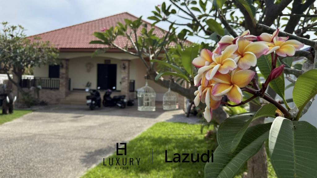 4 Bedroom Beautiful Pool Villa,  Salt water pool in Cha-Am