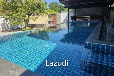 บ้านเดี่ยวโมเดิร์น 200 ตร.ม. พร้อมสระว่ายน้ำส่วนตัว ทำเล Thap Tai Hua Hin