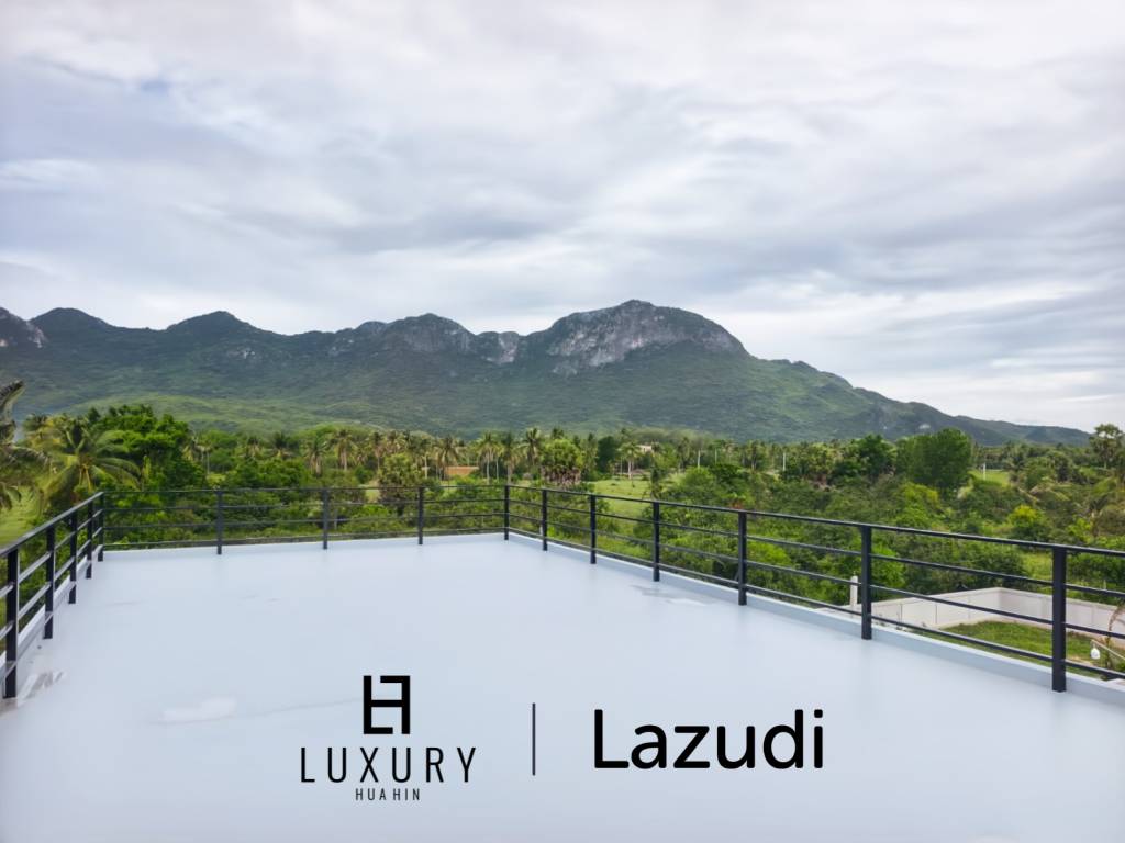 Modern 4-Bedroom Villa with Scenic Mountain Views in Sam Roi Yot