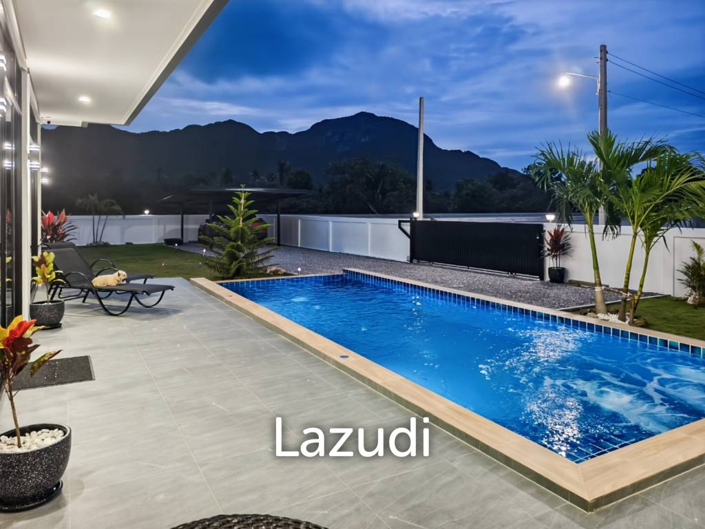 Modern 4-Bedroom Villa with Scenic Mountain Views in Sam Roi Yot