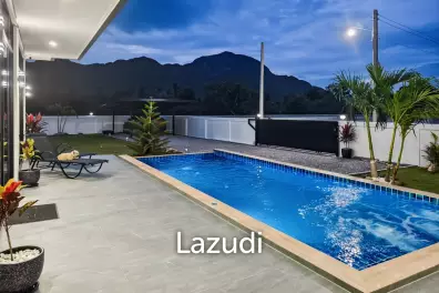 Modern 4-Bedroom Villa with Scenic Mountain Views in Sam Roi Yot