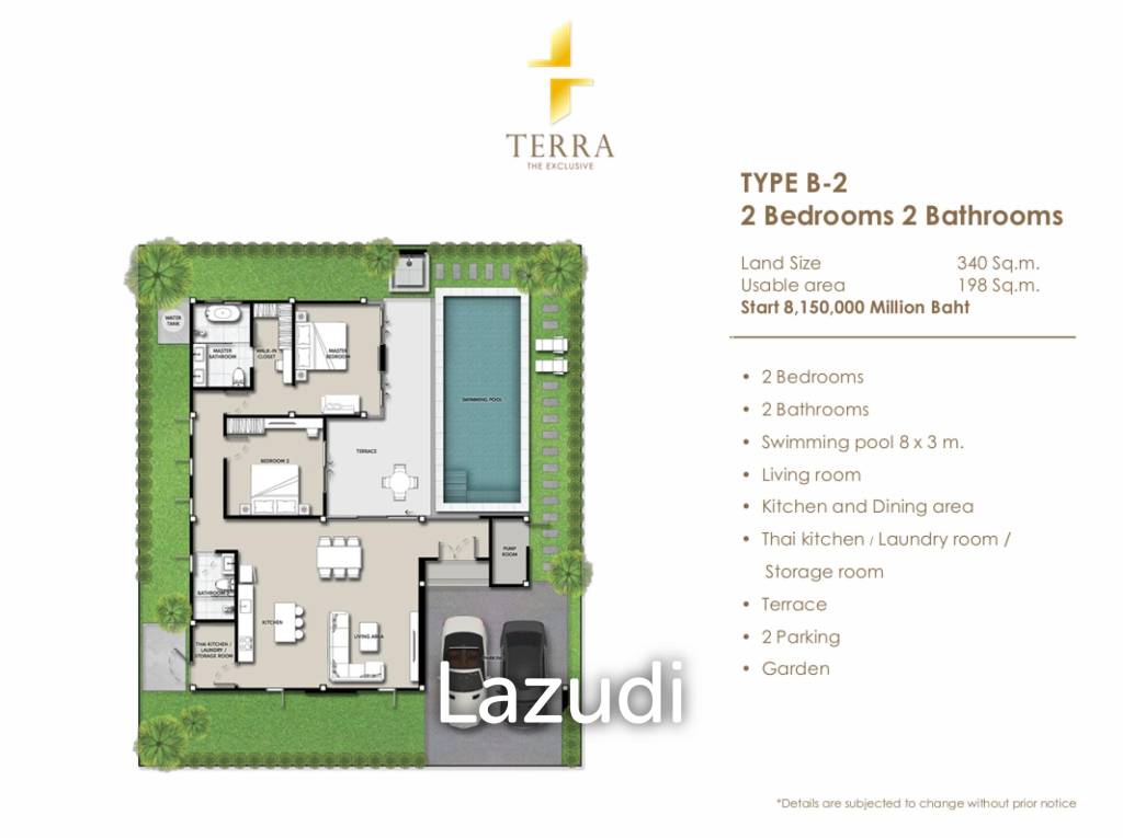 Modern Villa in Exclusive Hua Hin Project