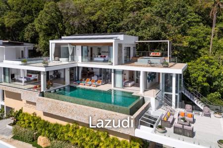 Elevated Luxury with Uninterrupted Sea Views in Chaweng Noi