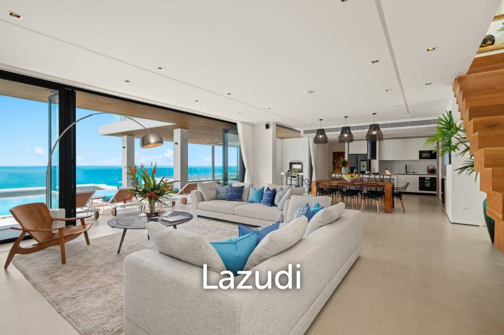 Elevated Luxury with Uninterrupted Sea Views in Chaweng Noi