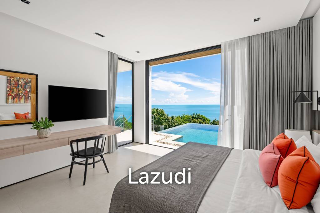 Elevated Luxury with Uninterrupted Sea Views in Chaweng Noi