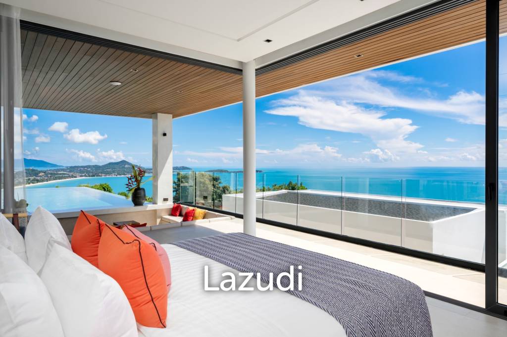 Elevated Luxury with Uninterrupted Sea Views in Chaweng Noi