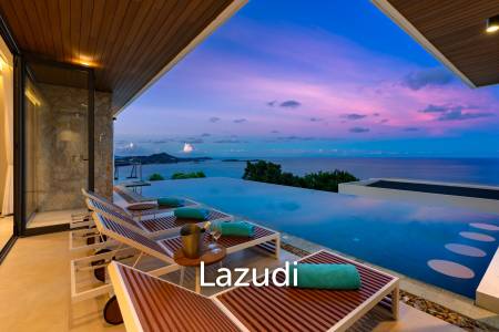 Elevated Luxury with Uninterrupted Sea Views in Chaweng Noi