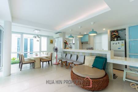 BAAN PAKARANG SISOM : 3 bed luxury beachfront with access pool condo
