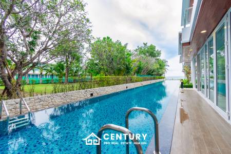 BAAN PAKARANG SISOM : 3 bed luxury beachfront with access pool condo