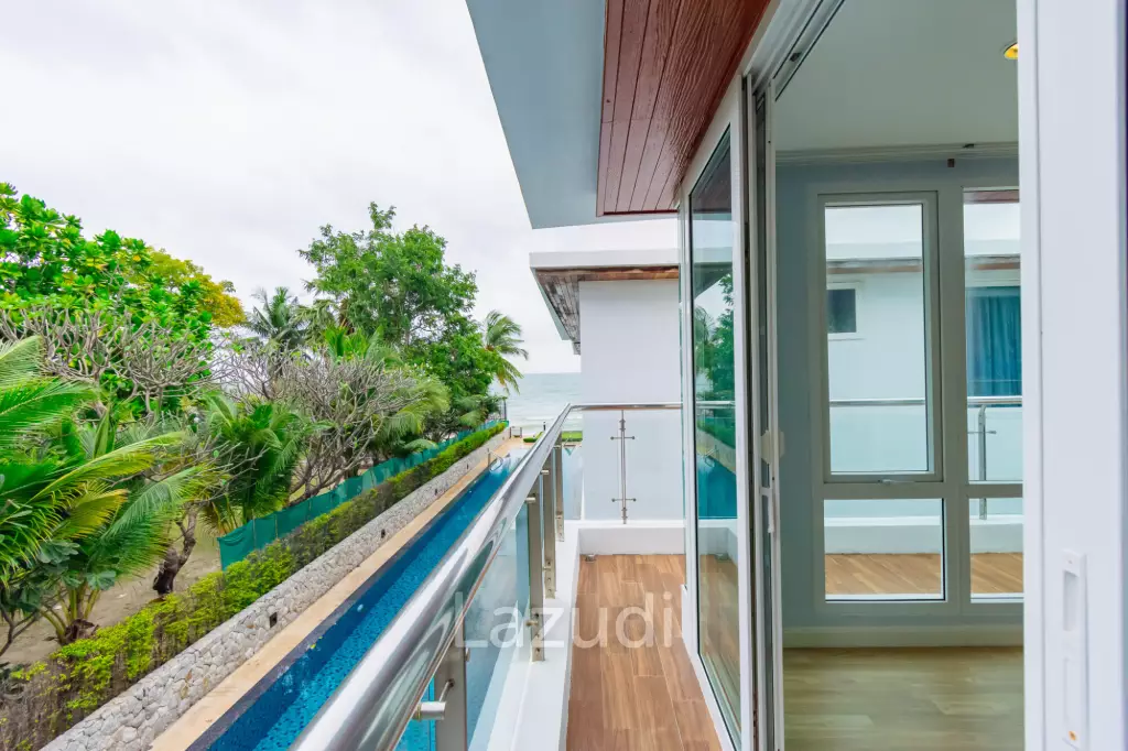 BAAN PAKARANG SISOM : 3 bed luxury beachfront with access pool condo