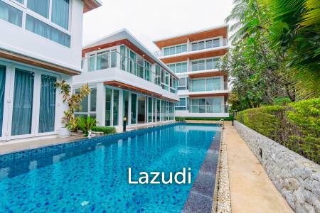 BAAN PAKARANG SISOM : 3 bed luxury beachfront with access pool condo