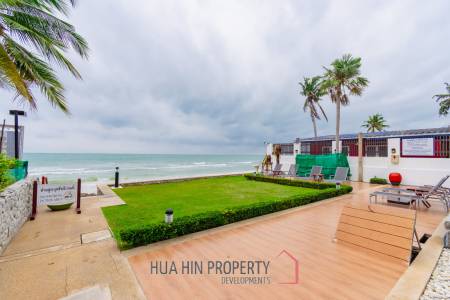 BAAN PAKARANG SISOM : 3 bed luxury beachfront with access pool condo