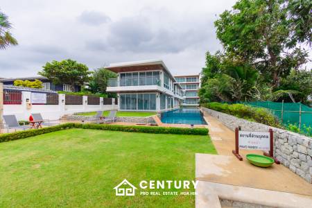 BAAN PAKARANG SISOM : 3 bed luxury beachfront with access pool condo