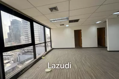 Spacious Office with City Views in Suriyawong, Bangkok