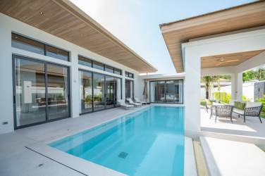 Modern 3-Bedroom Pool Villa for Rent near Phuket  Airport in Mai Khao