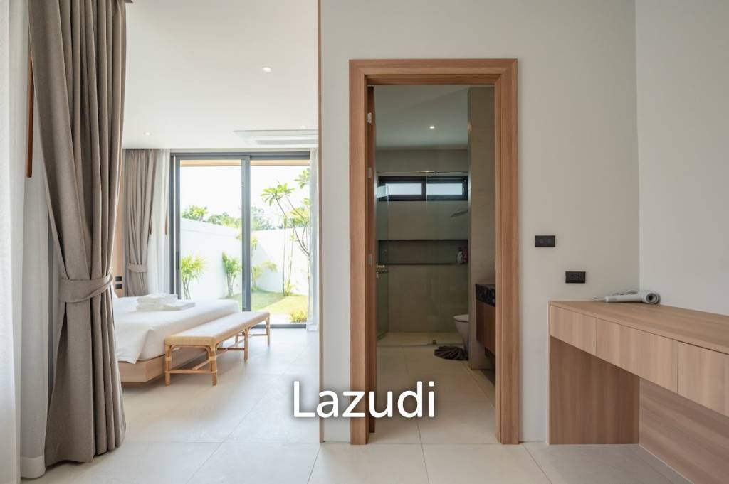 Modern 3-Bedroom Pool Villa for Rent near Phuket  Airport in Mai Khao