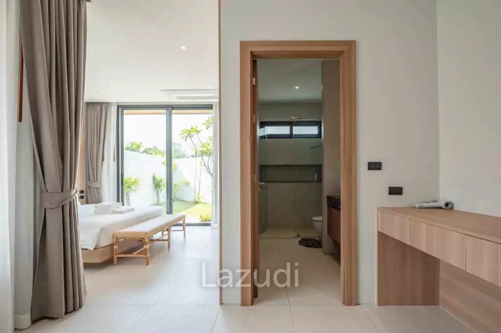 Modern 3-Bedroom Pool Villa for Rent near Phuket  Airport in Mai Khao