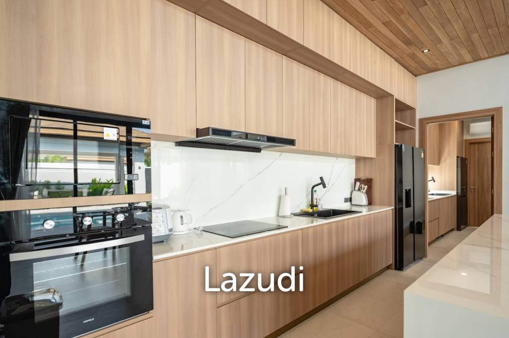 Modern 3-Bedroom Pool Villa for Rent near Phuket  Airport in Mai Khao