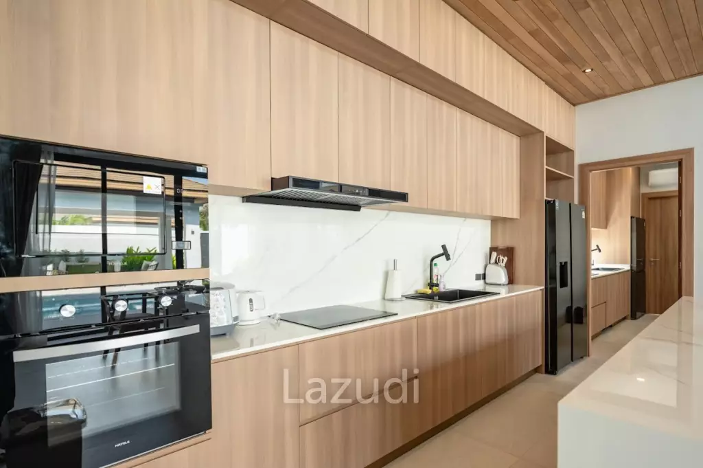 Modern 3-Bedroom Pool Villa for Rent near Phuket  Airport in Mai Khao