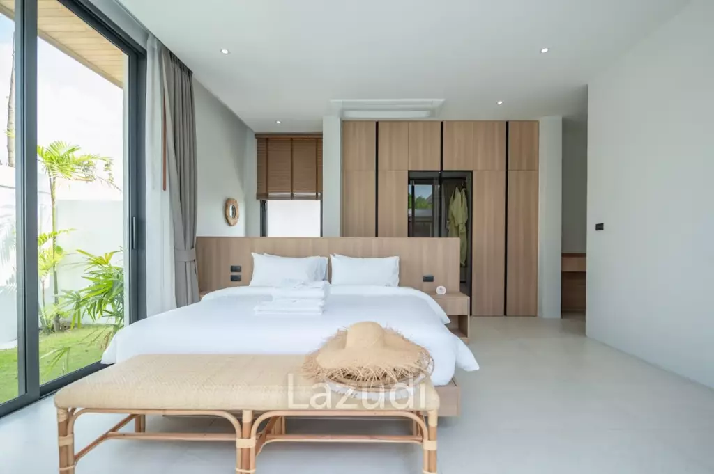 Modern 3-Bedroom Pool Villa for Rent near Phuket  Airport in Mai Khao