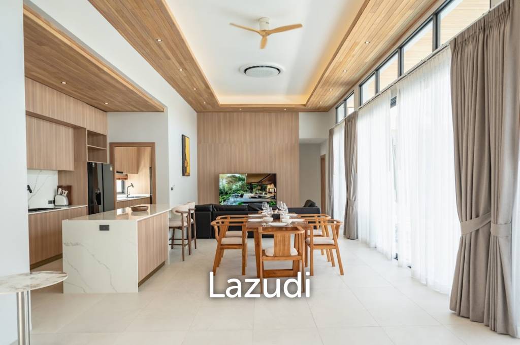 Modern 3-Bedroom Pool Villa for Rent near Phuket  Airport in Mai Khao
