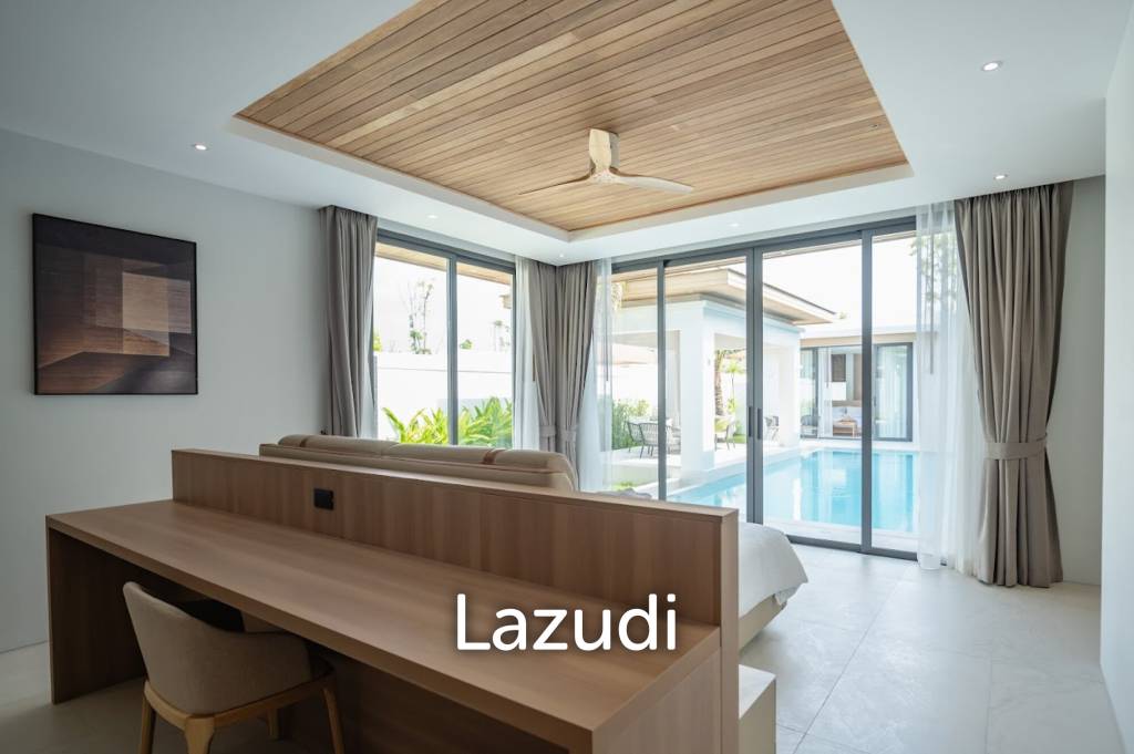 Modern 3-Bedroom Pool Villa for Rent near Phuket  Airport in Mai Khao