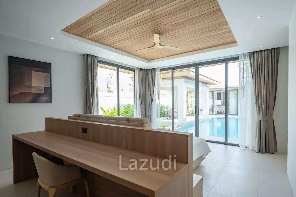 Modern 3-Bedroom Pool Villa for Rent near Phuket  Airport in Mai Khao