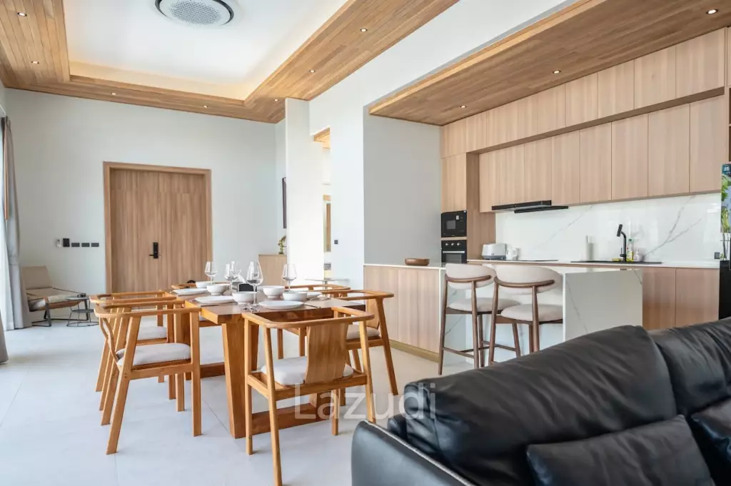 Modern 3-Bedroom Pool Villa for Rent near Phuket  Airport in Mai Khao