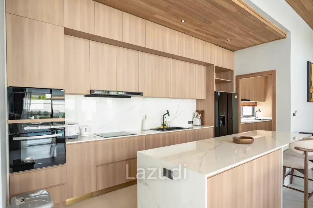 Modern 3-Bedroom Pool Villa for Rent near Phuket  Airport in Mai Khao