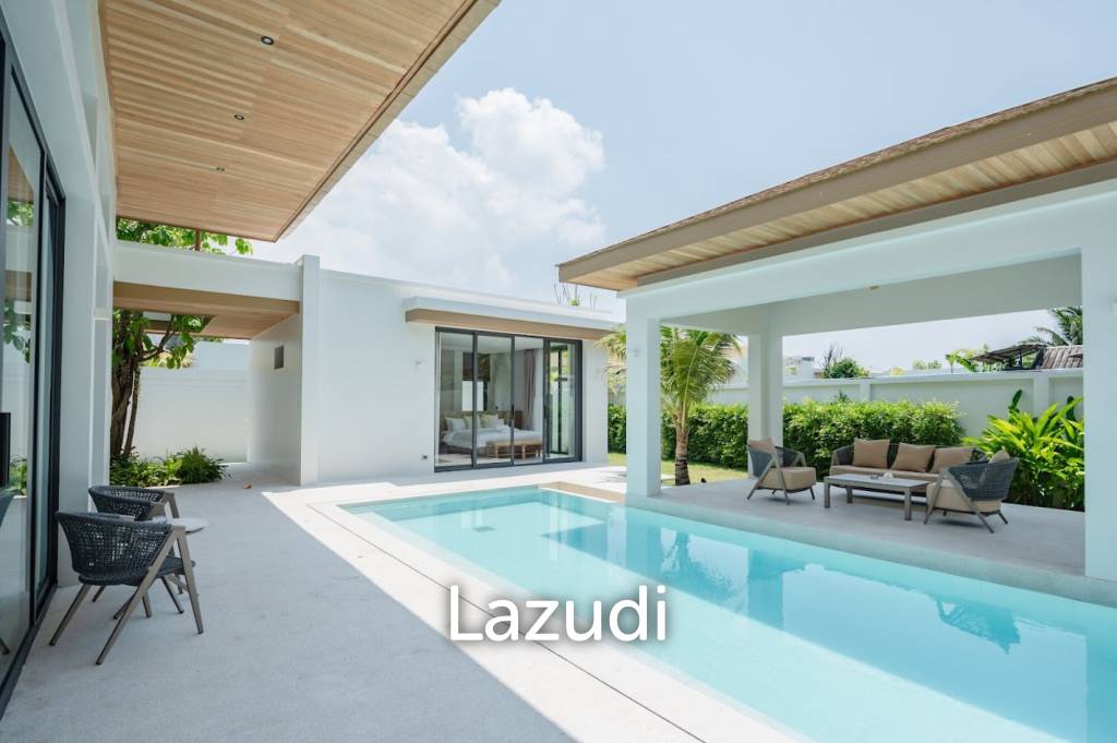 Modern 3-Bedroom Pool Villa for Rent near Phuket  Airport in Mai Khao