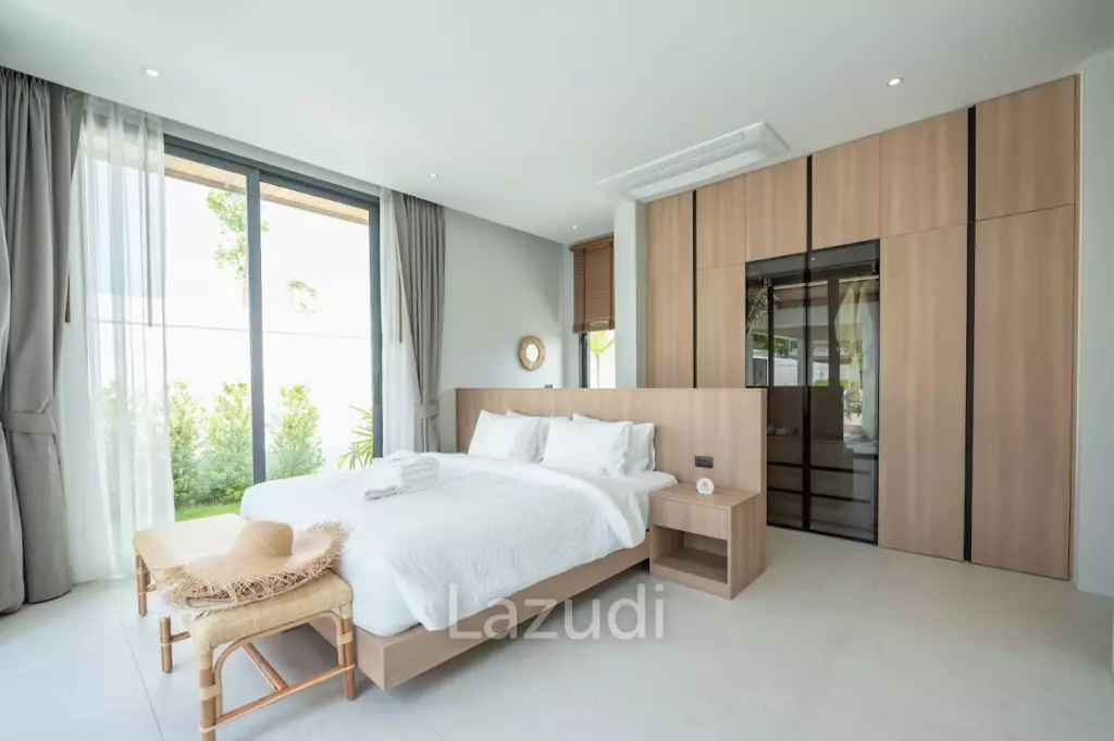 Modern 3-Bedroom Pool Villa for Rent near Phuket  Airport in Mai Khao
