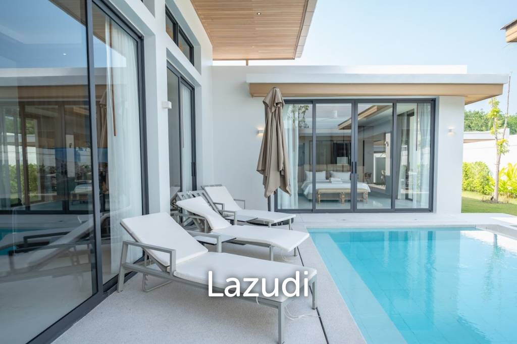 Modern 3-Bedroom Pool Villa for Rent near Phuket  Airport in Mai Khao