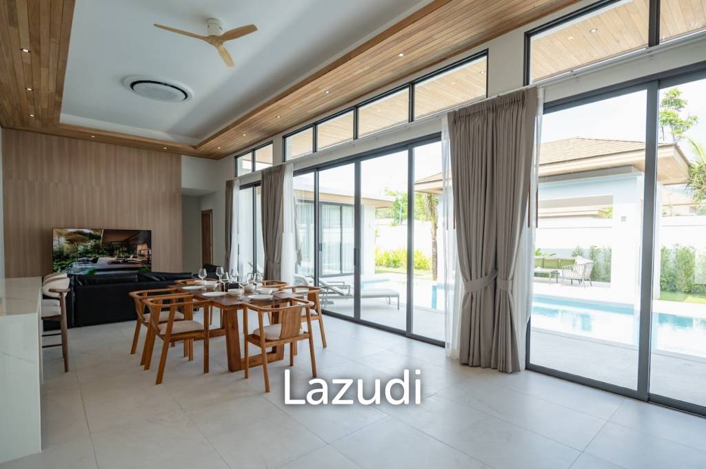Modern 3-Bedroom Pool Villa for Rent near Phuket  Airport in Mai Khao