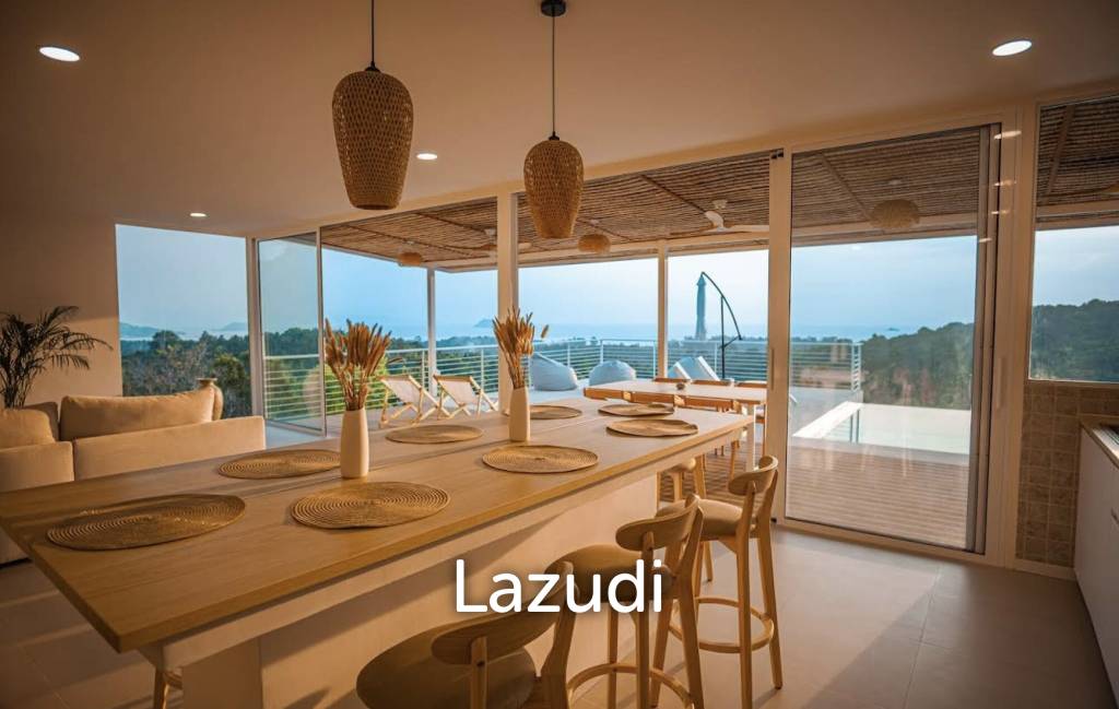 New Villa, Sea View, Srithanu – 400 sqm