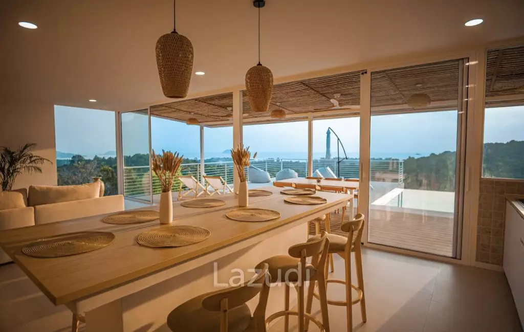 New Villa, Sea View, Srithanu – 400 sqm