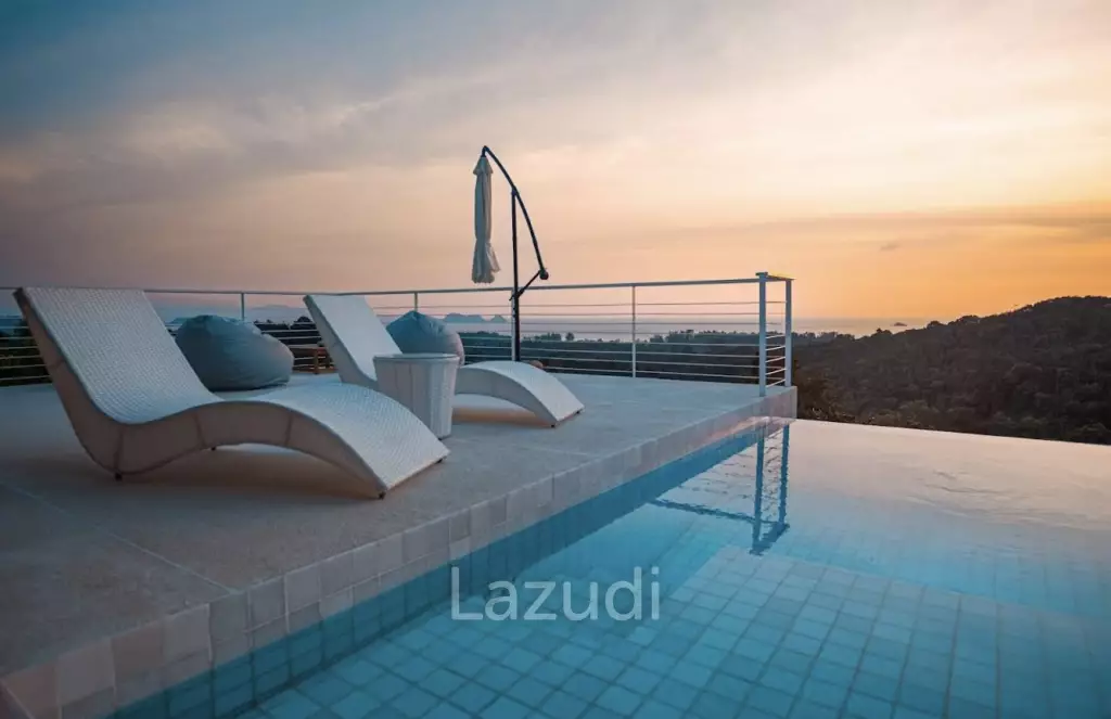 New Villa, Sea View, Srithanu – 400 sqm