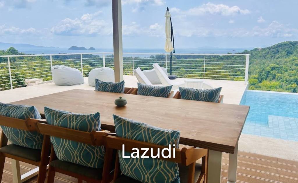 New Villa, Sea View, Srithanu – 400 sqm