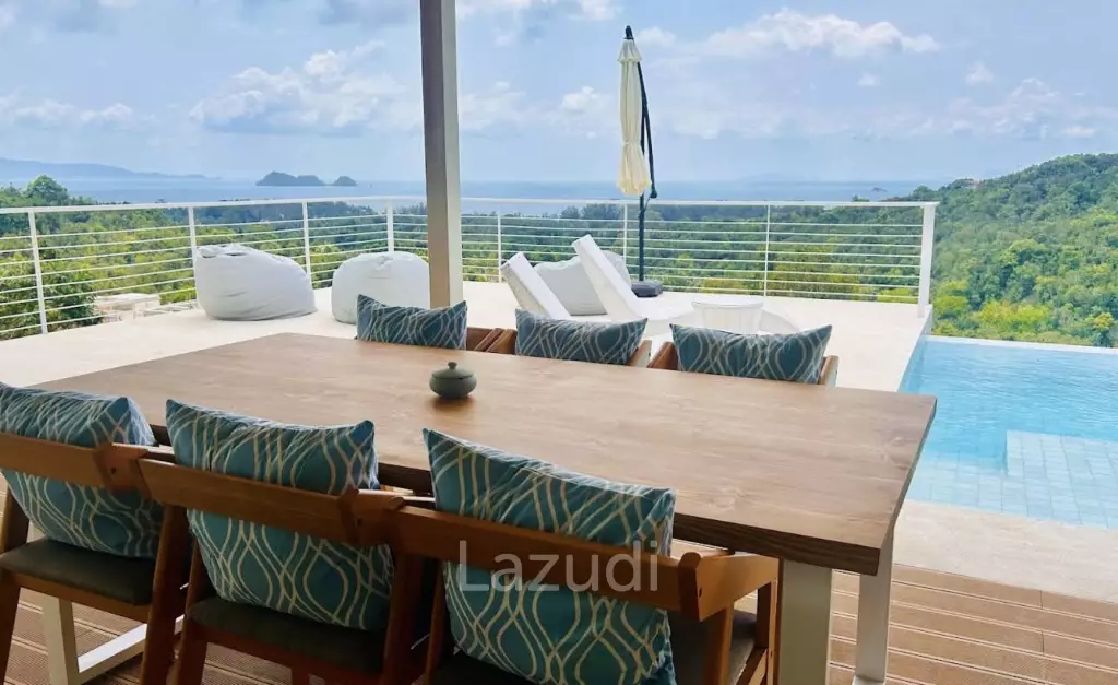 New Villa, Sea View, Srithanu – 400 sqm