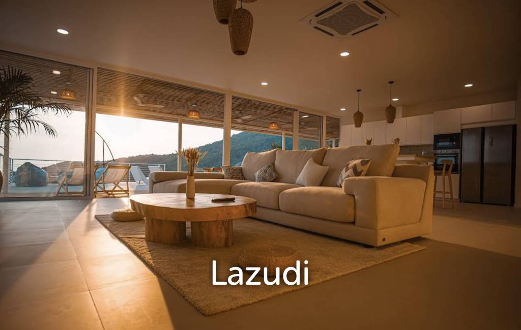 New Villa, Sea View, Srithanu – 400 sqm