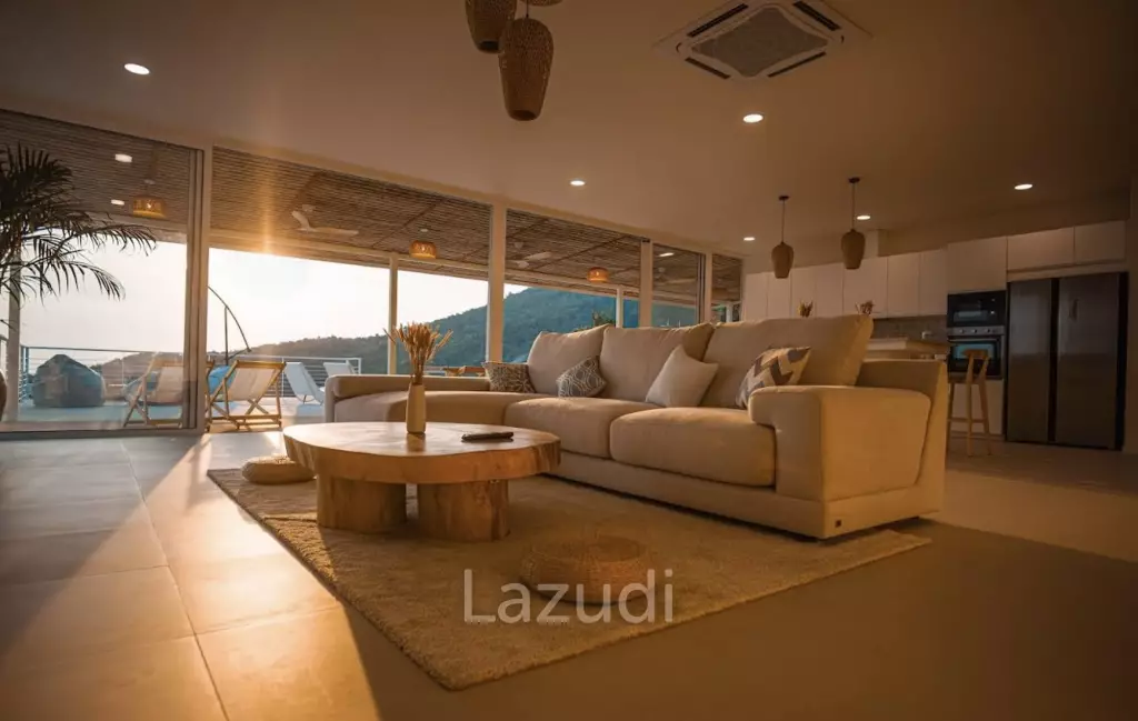 New Villa, Sea View, Srithanu – 400 sqm