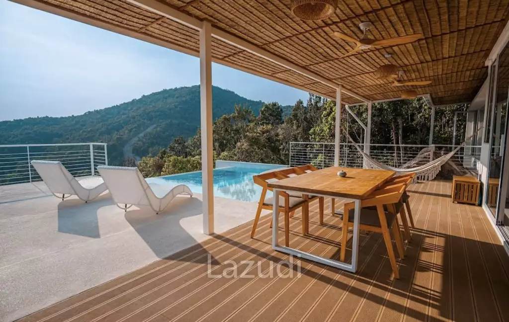 New Villa, Sea View, Srithanu – 400 sqm