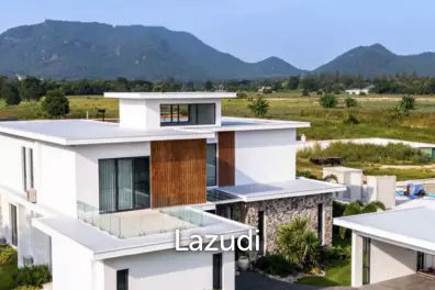 HIN LEK FAI : 2 storey 4 bed pool villa with Tennis Court