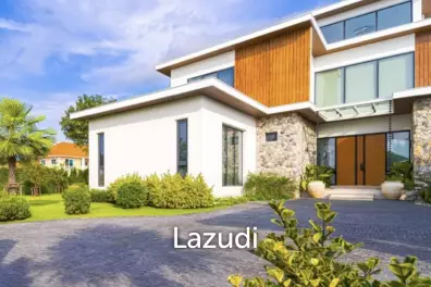 HIN LEK FAI : 2 storey 4 bed pool villa with Tennis Court