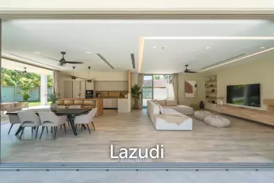 Brand-New Contemporary 6-Bedroom Pool Villa with Expansive Outdoor Living for Rent in Rawai