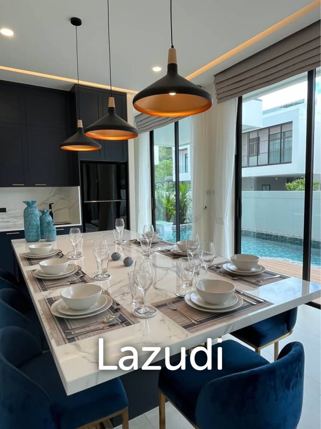 Brand-New 4-Bedroom Pool Villa for Rent with Mountain View in Kathu