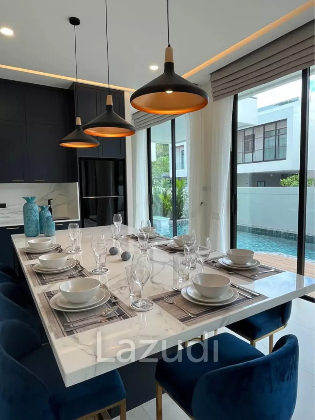 Brand-New 4-Bedroom Pool Villa for Rent with Mountain View in Kathu